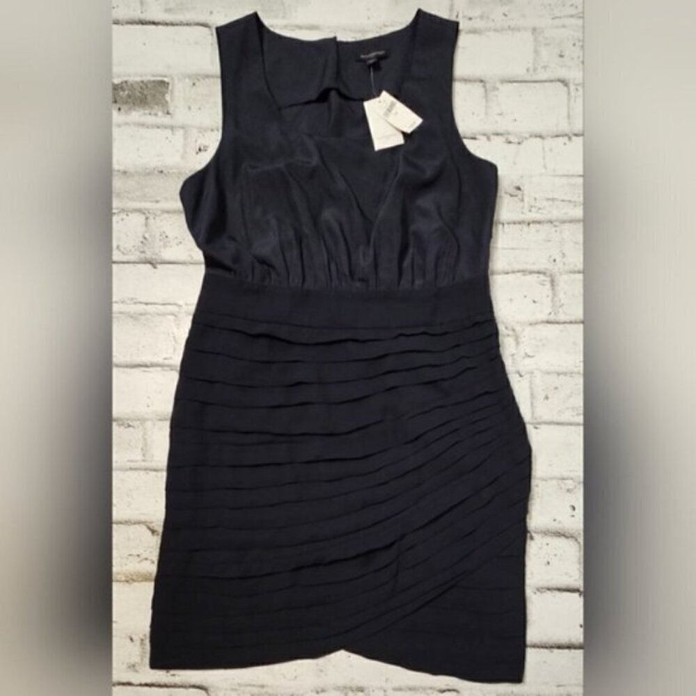 Banana Republic Navy Sleeveless Sheath Dress NWT 14